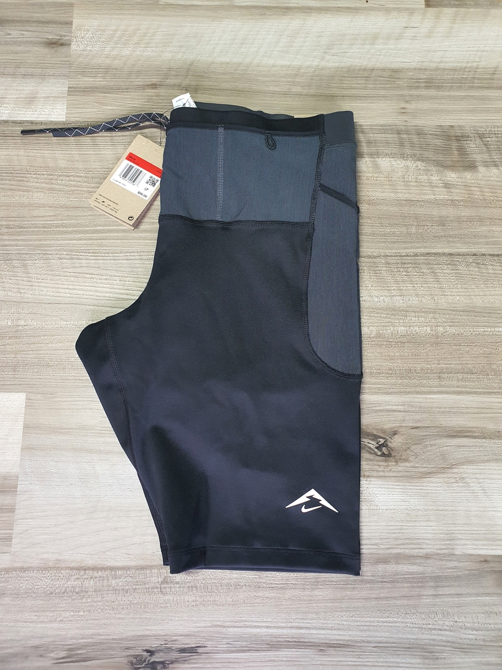 Nike Trail Dri-Fit ADV Lava Loops Running Tights Shorts Mens Sz Large HJ4170-010 - Picture 5 of 14